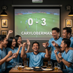 Pemuda Ini Menang Jutaan Setelah Pasang Bola di Pertandingan MU vs MC