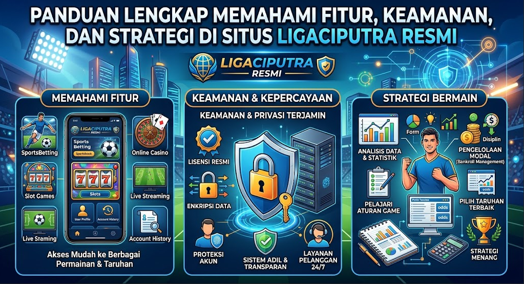 Panduan Lengkap Memahami Fitur, Keamanan, dan Strategi di Situs Ligaciputra Resmi