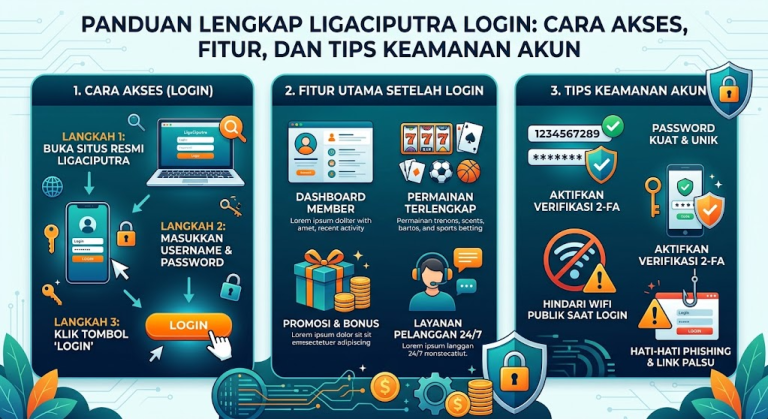 Panduan Lengkap Ligaciputra Login: Cara Akses, Fitur, dan Tips Keamanan Akun